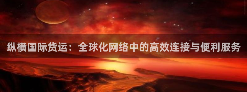 okpay钱包下载手机版：纵横国际货运：全球化网络中的高